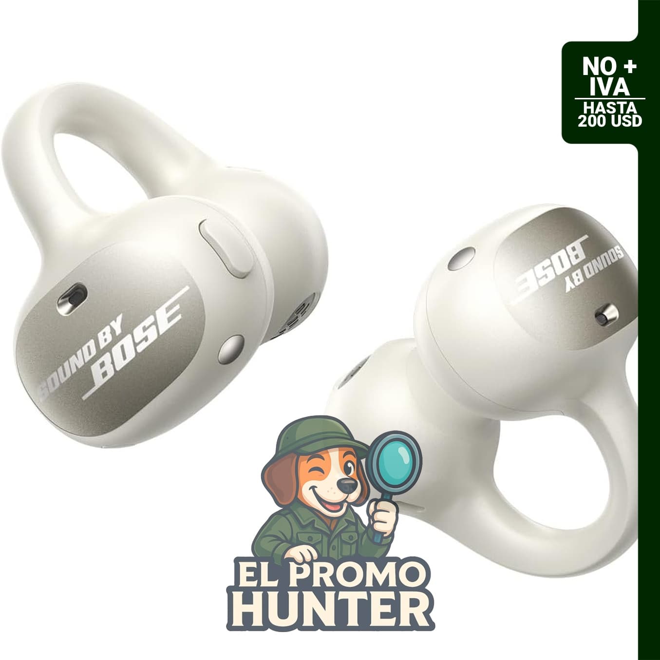 Baseus Inspire XC1 Auriculares de Clip para Orejas Abiertas con sonido de Bose y audio Dolby.