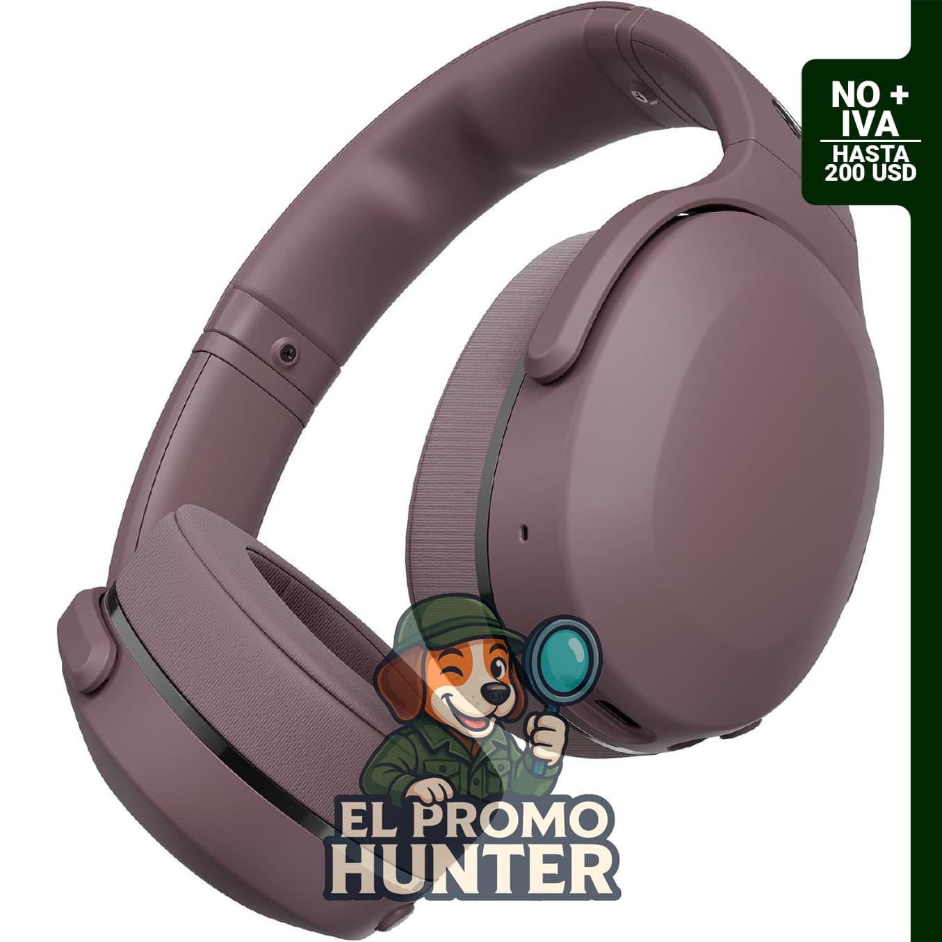 Skullcandy Crusher 540, audífonos con graves sensoriales y duración de batería de 40 horas.