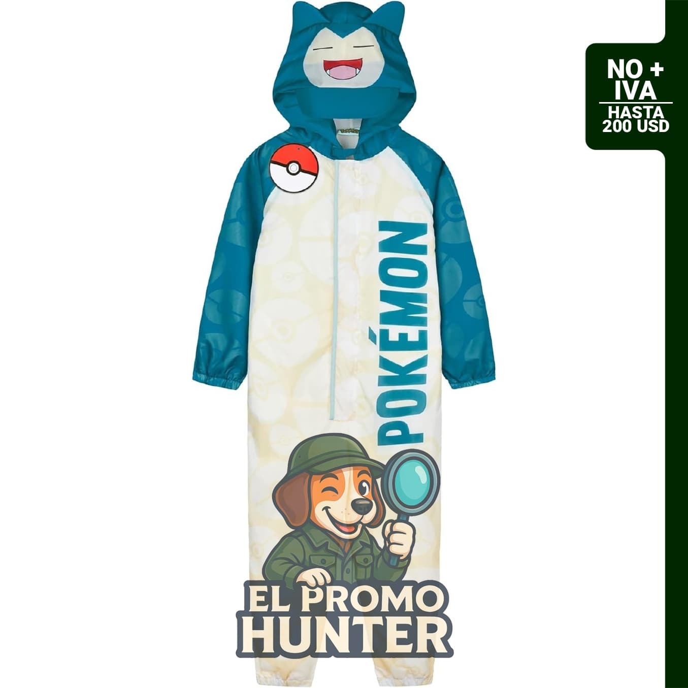 Get Trend Traje de Lluvia Niño Impermeable con Forro Polar