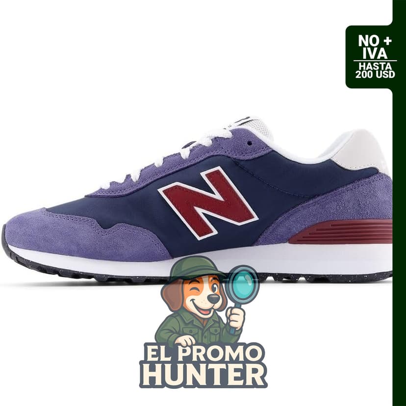 Tenis New Balance 515 para hombre, modelo de calzado deportivo.