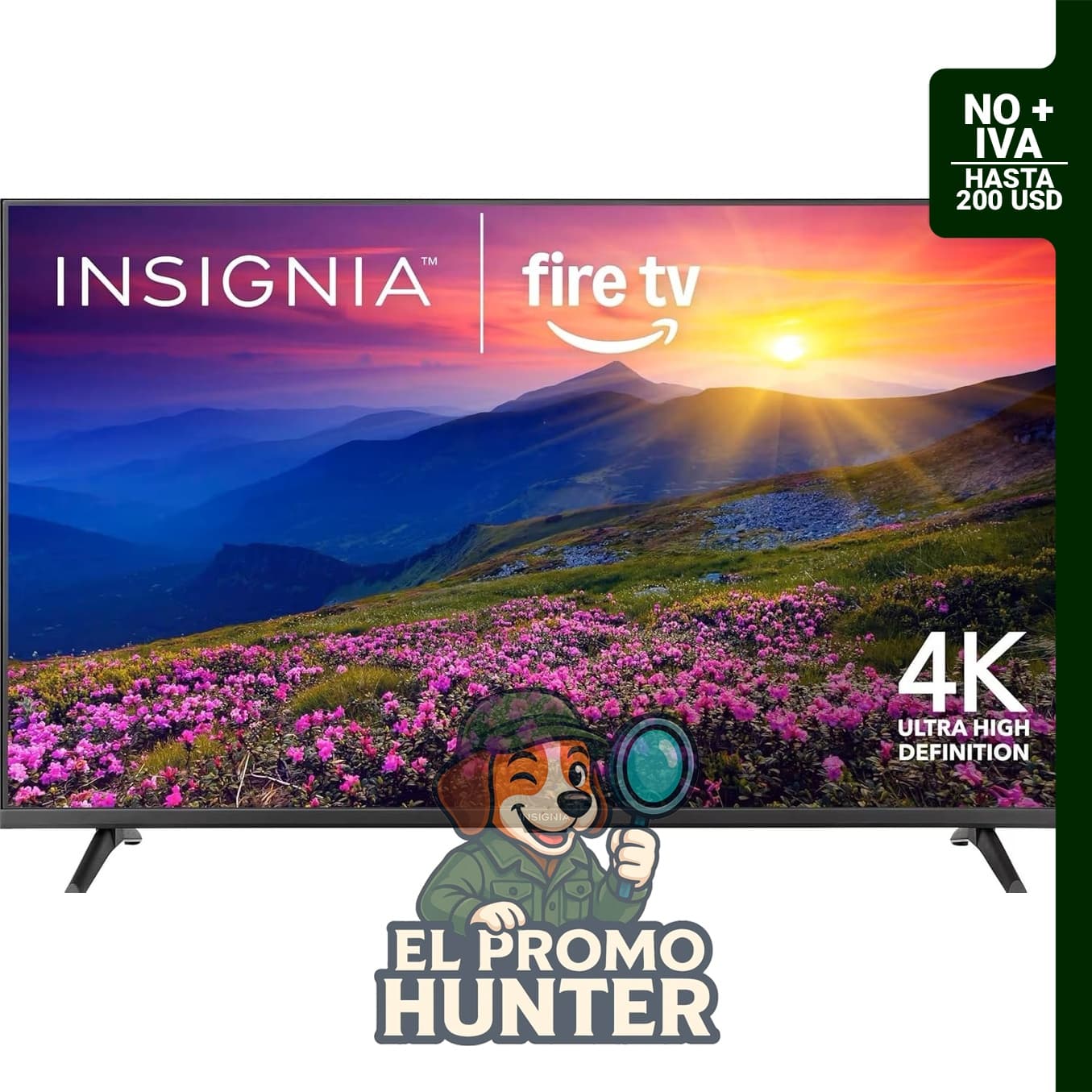 INSIGNIA F50 Smart TV 4K de 127 cm con Fire TV, Alexa y HDR10.