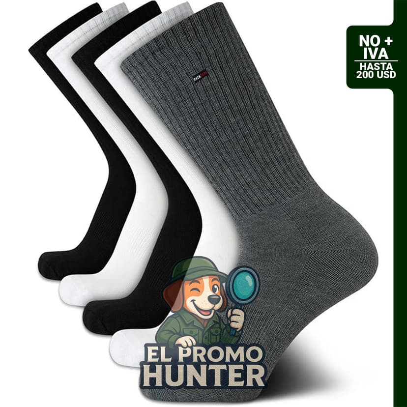Tommy Hilfiger calcetines deportivos acolchados para hombre (paquete de 5)