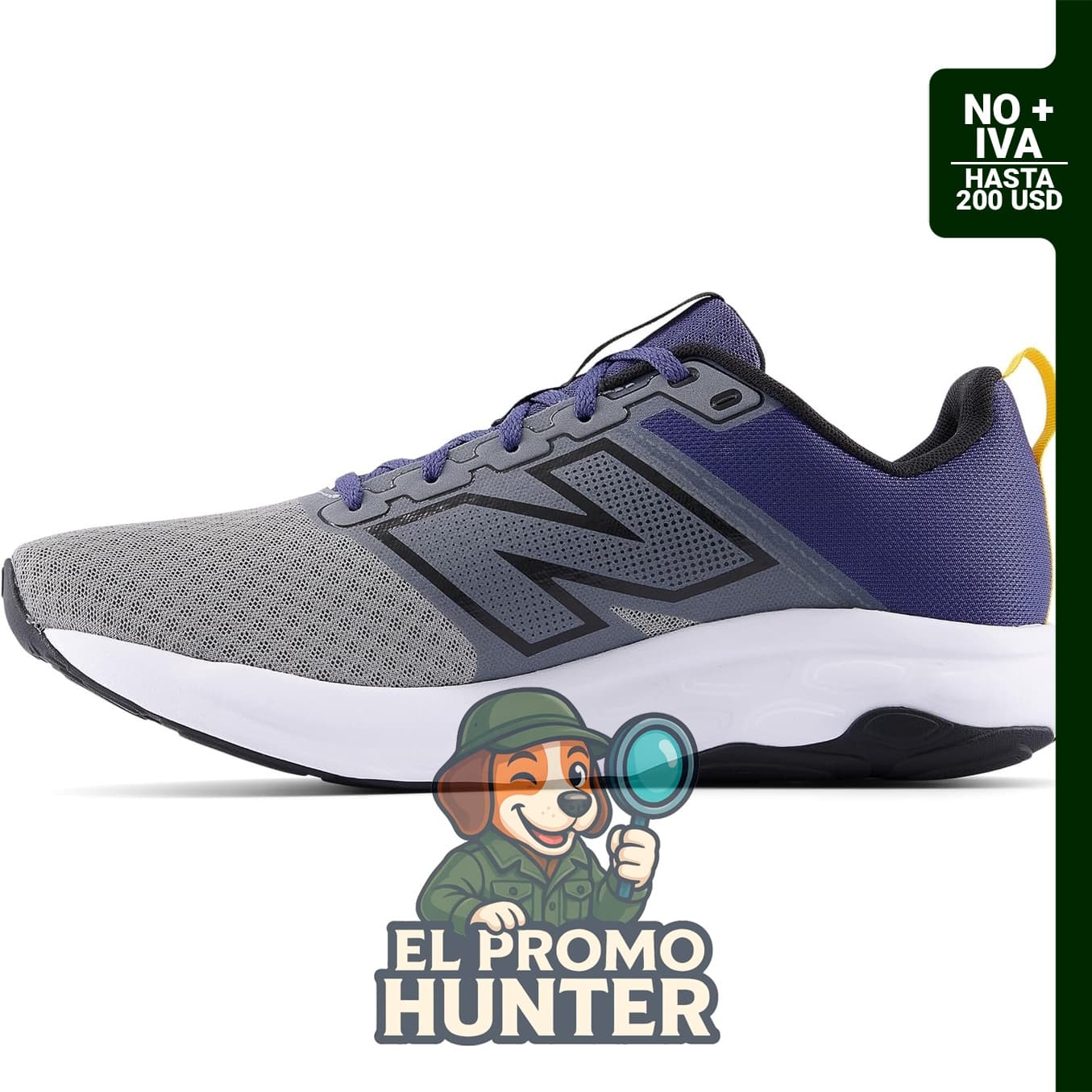 New Balance 460 V4 para hombre, zapato deportivo con diseño ligero y suela de goma.