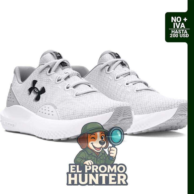 Under Armour Charged Surge 4, tenis para hombre, zapatillas para correr en carretera.