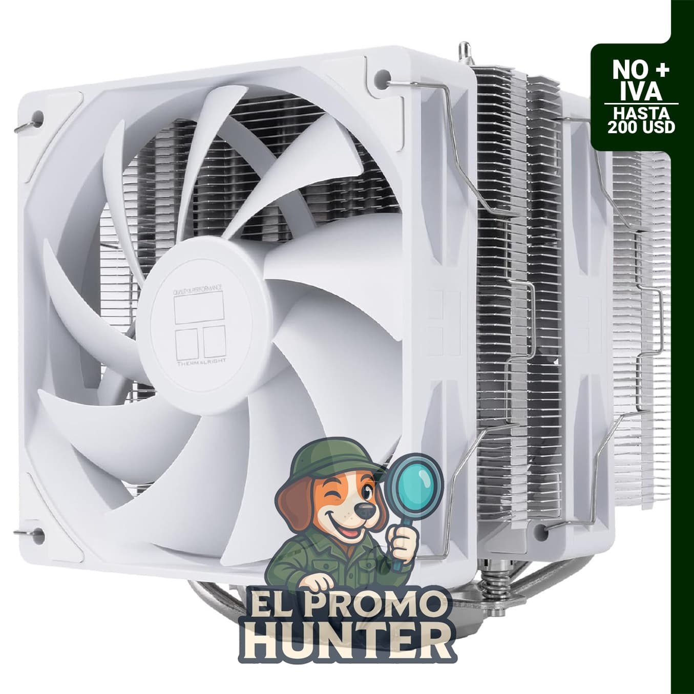 ITleads Peerless Assassin 120 SE - Enfriador de CPU V2, torre doble, 1850 RPM