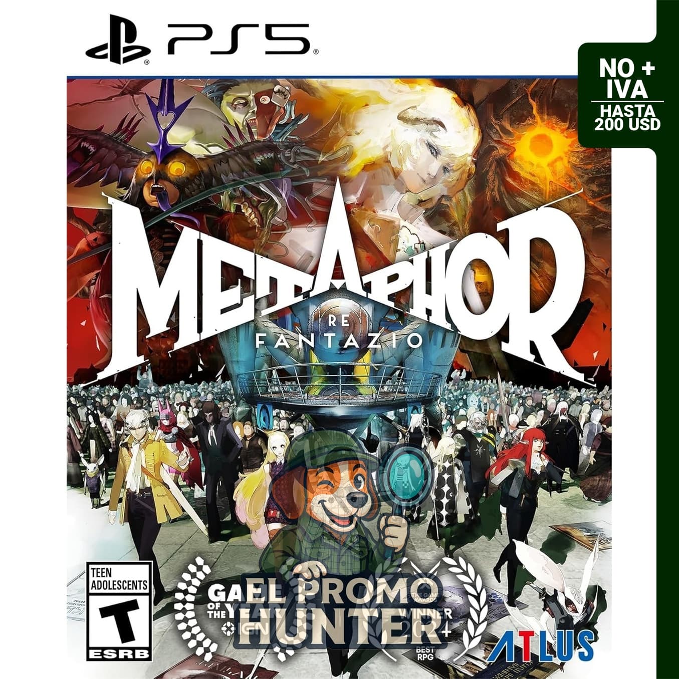Metaphor: ReFantazio Launch Edition - PlayStation 5, videojuego para PS5.