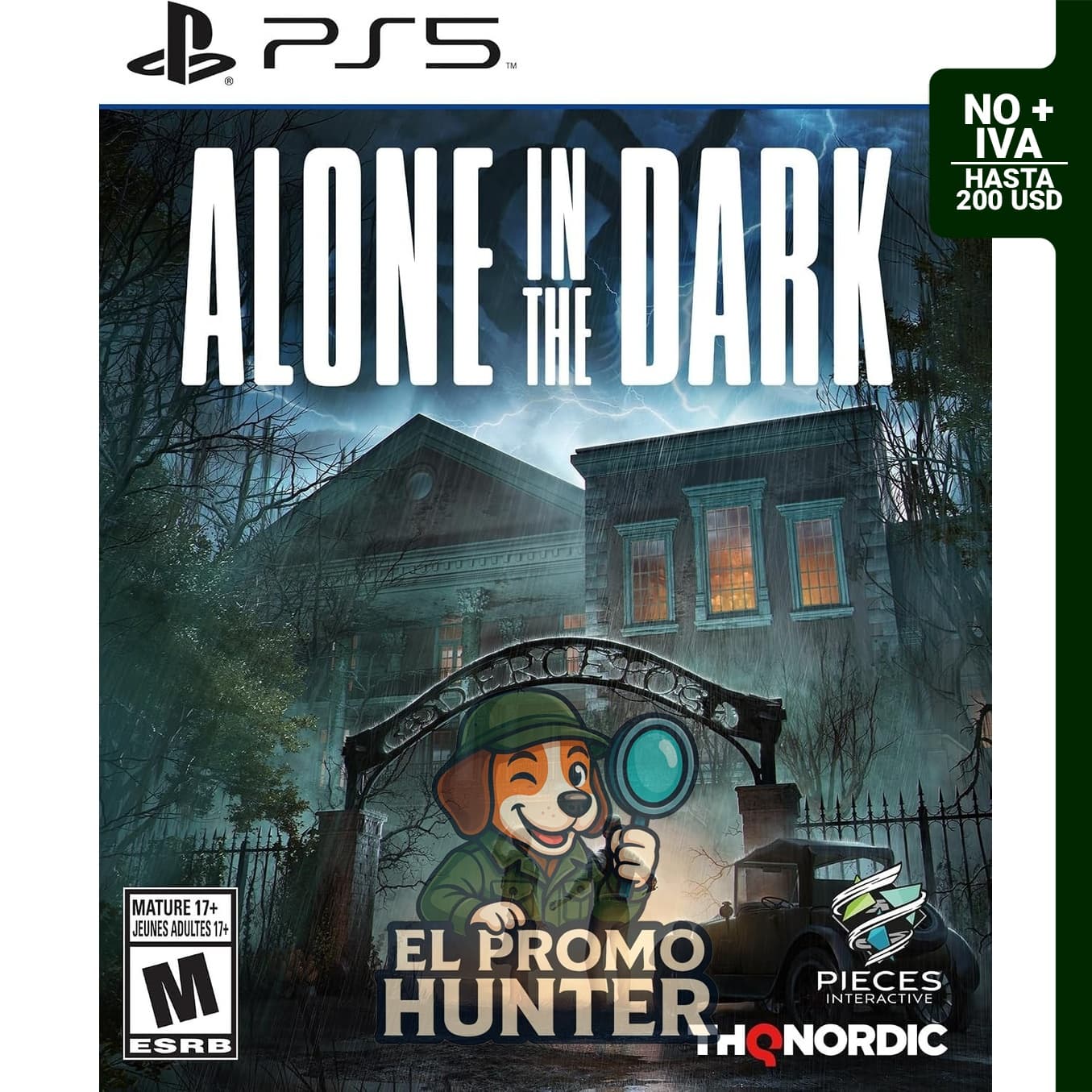 Alone in the Dark - PlayStation 5, videojuego de terror y aventura.