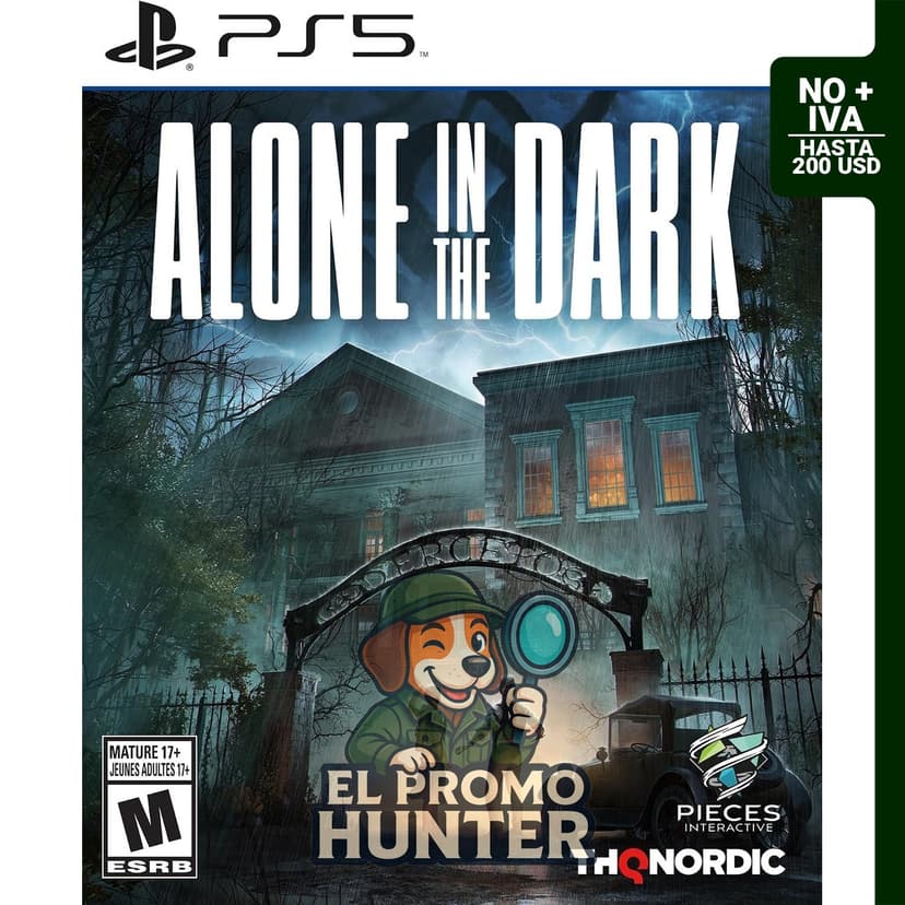 Alone in the Dark - PlayStation 5, videojuego de terror y aventura.