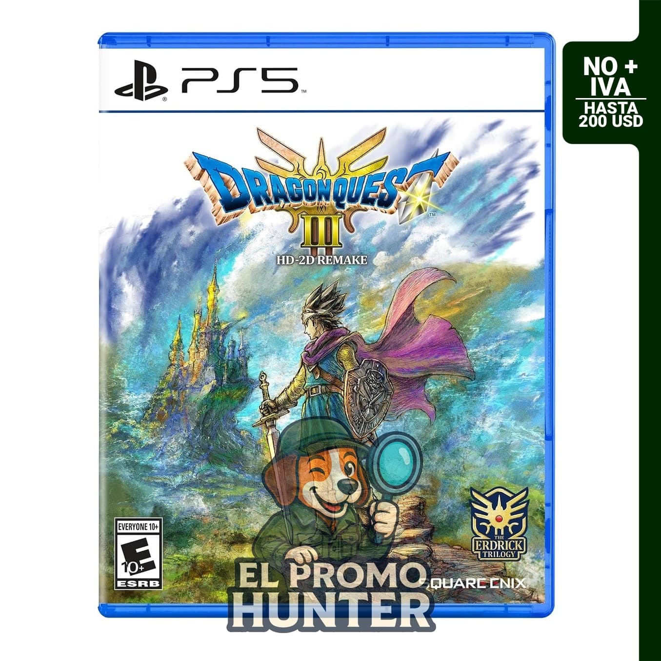 DRAGON QUEST III HD-2D Remake para PlayStation 5.