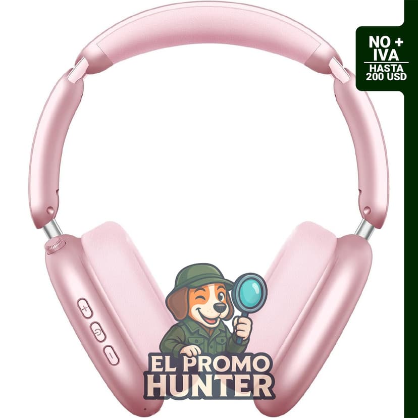 Wentronic Y02 Auriculares inalámbricos con cancelación activa de ruido, Bluetooth 5.4, micrófono y tiempo de reproducción de 60 horas.