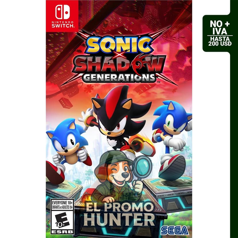 Sonic X Shadow Generations para Nintendo Switch