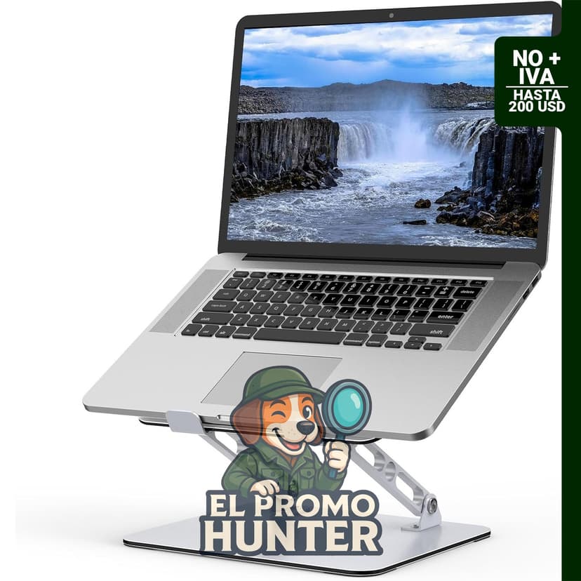 Soporte elevador ajustable para laptop de Gogoonike.