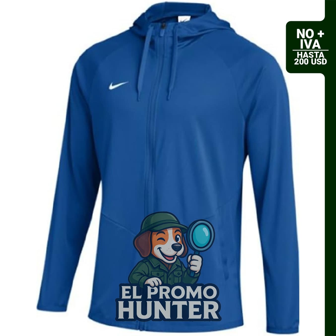 Chaqueta Nike Relentless con cremallera completa para hombre, diseñada para correr.