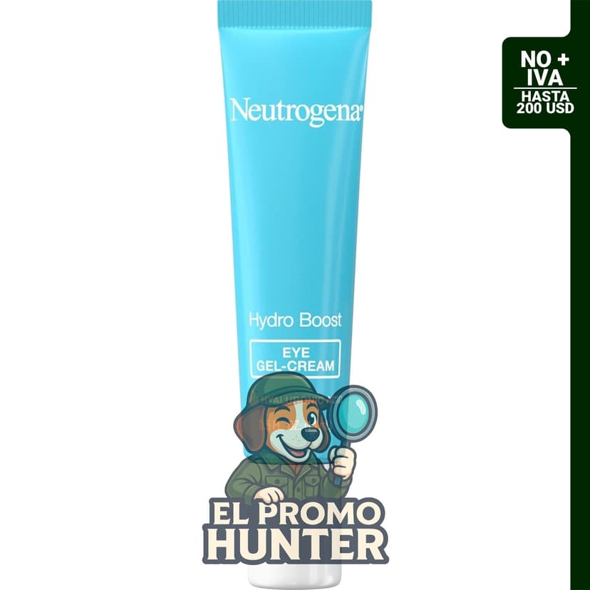 Neutrogena Hydro Boost - Crema para debajo de los ojos con ácido hialurónico purificado, 15 ml.