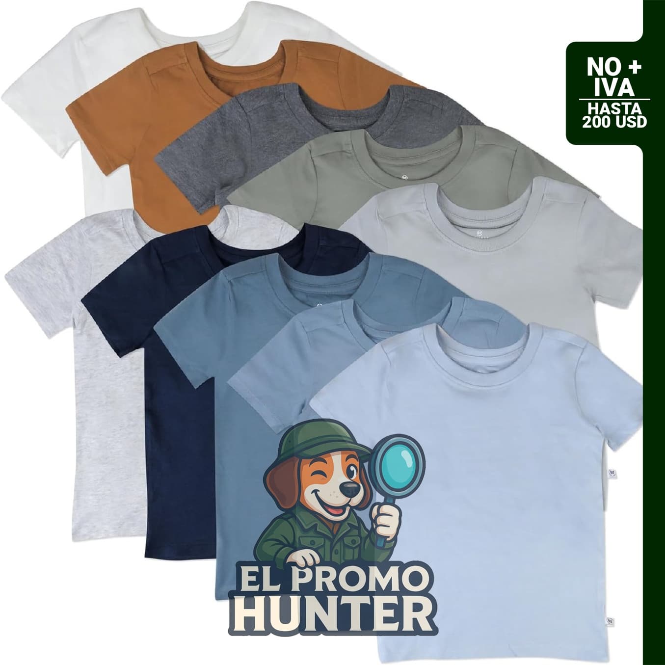 HonestBaby - Paquete múltiple de camisetas de manga corta para bebé, 100% algodón orgánico, unisex.