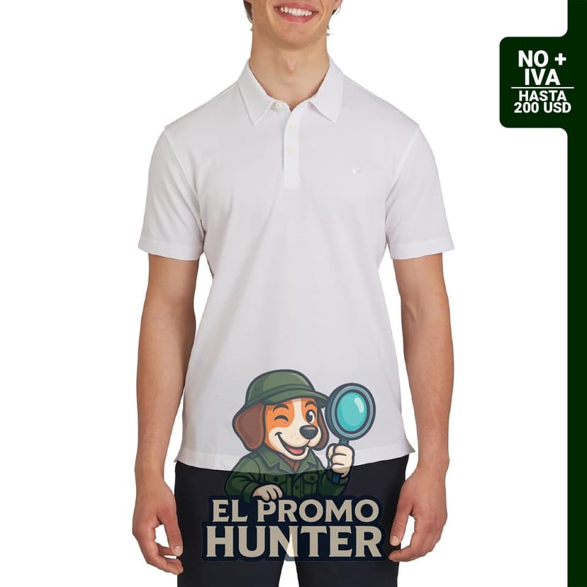 Quiksilver Polo de Manga Corta para Hombre, ajuste regular, tela Oxford suave premium.
