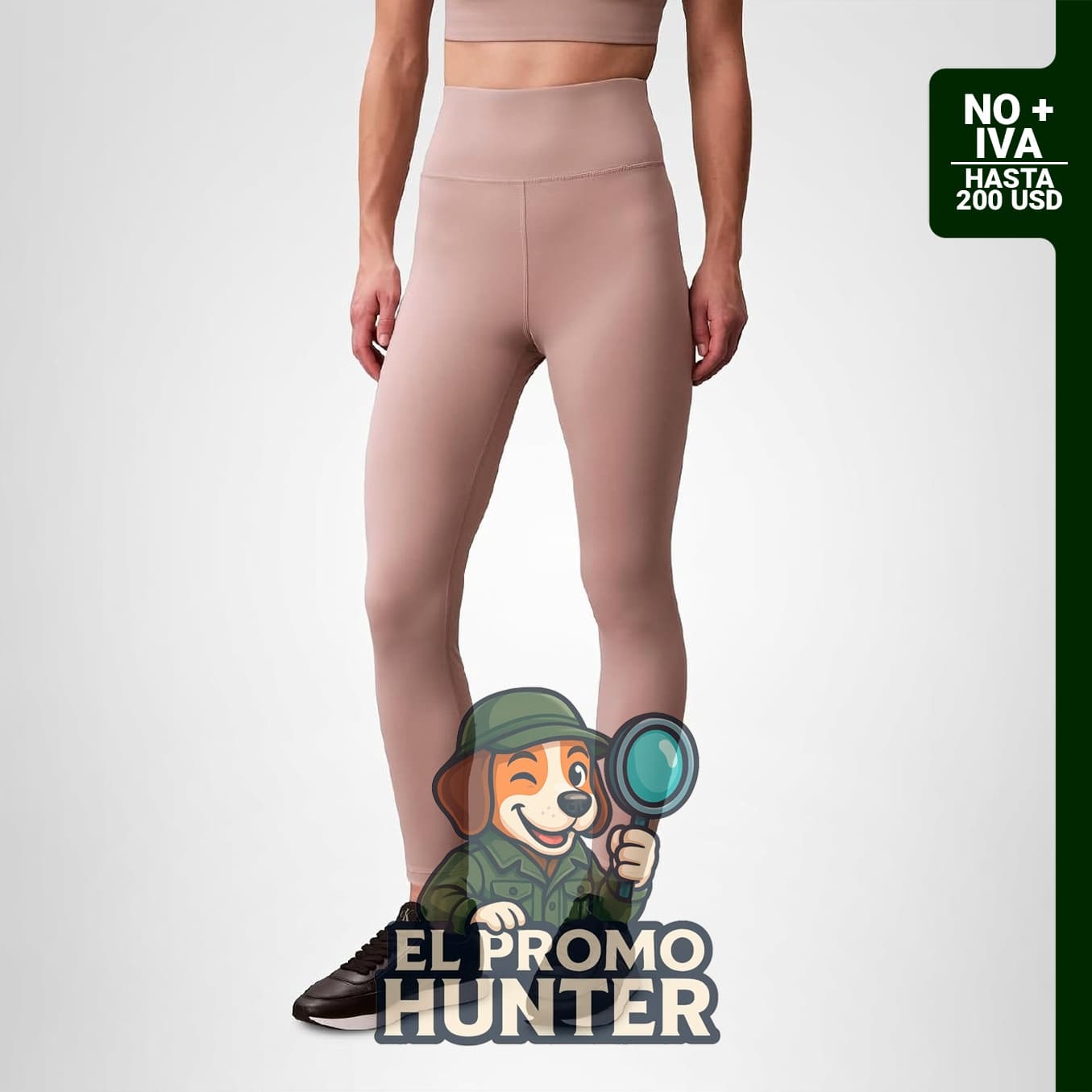 Leggings 7/8 de talle alto Calvin Klein con logotipo para mujer.