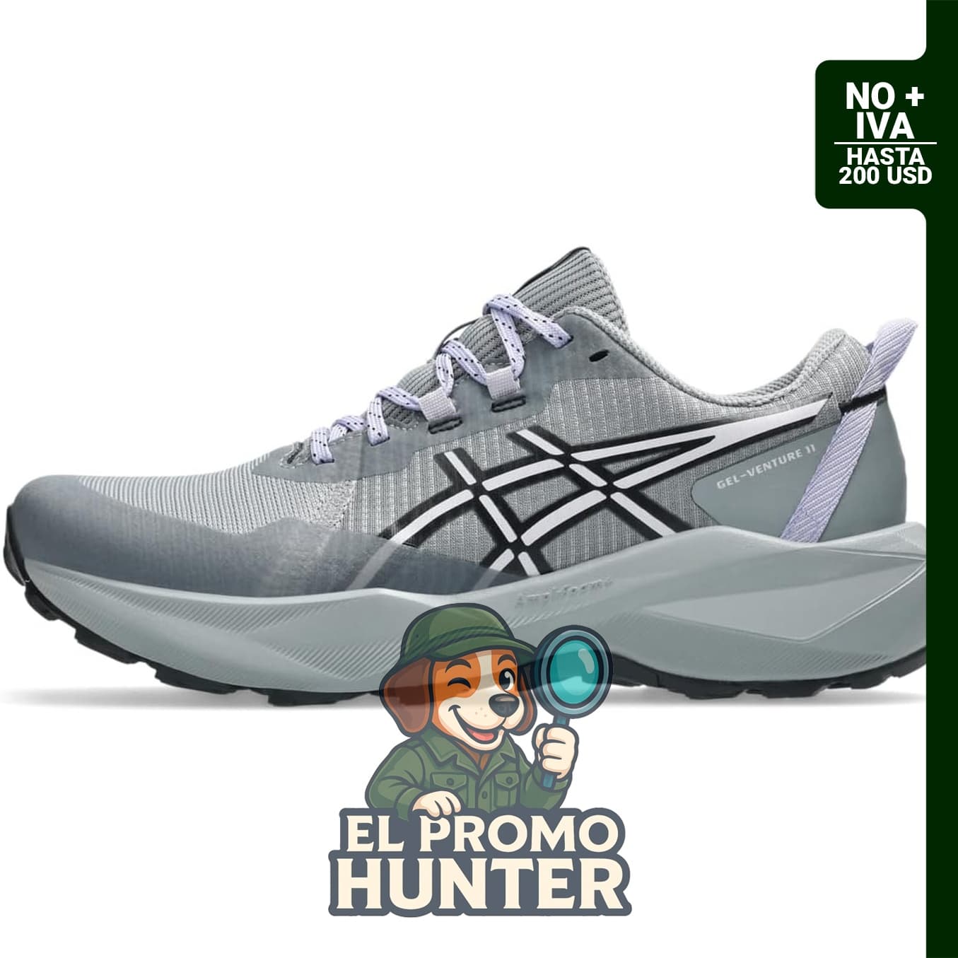 ASICS Zapatillas de trail running Gel-Venture 11 para mujer.