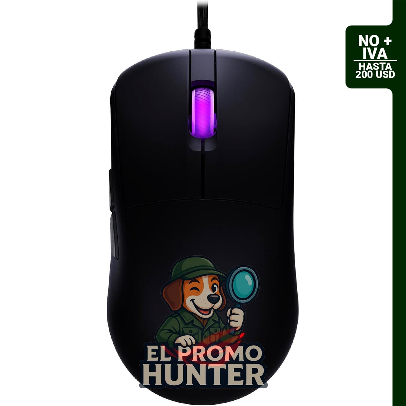 ASUS ROG Harpe Mini Core - Mouse para juegos con cable, diseño compacto, 12 K DPI.