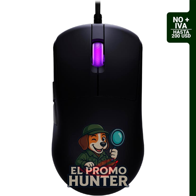 ASUS ROG Harpe Mini Core - Mouse para juegos con cable, diseño compacto, 12 K DPI.