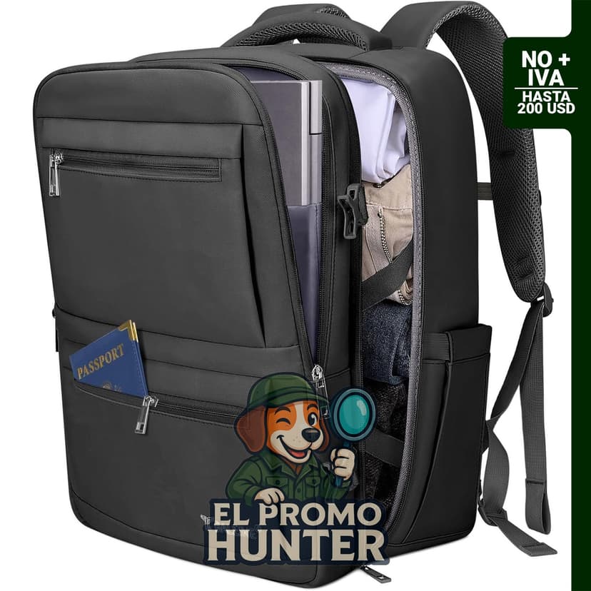 BALEINE Mochila de Viaje Grande y Resistente para Laptop, adecuada para uso casual y senderismo.