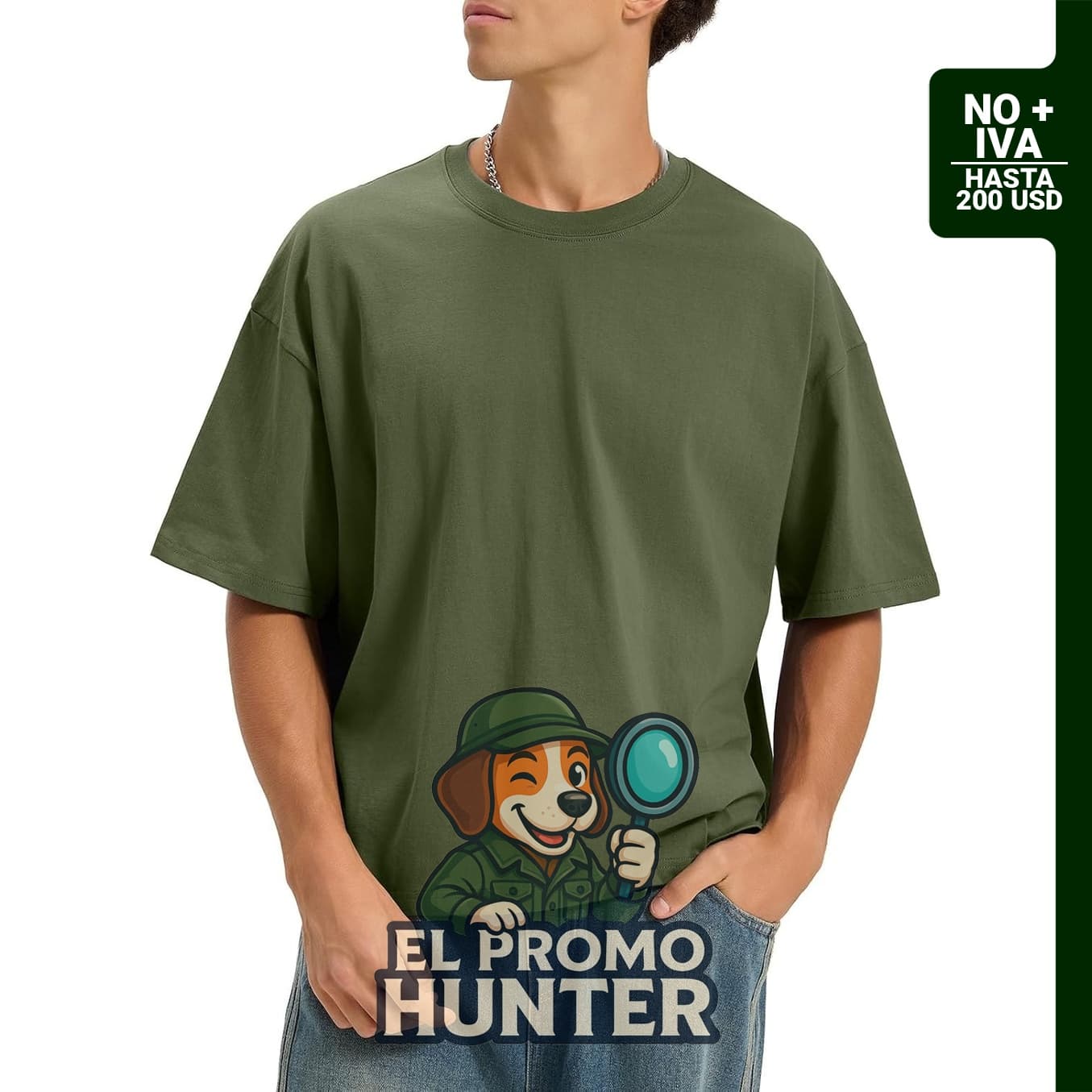 KEEPSHOWING Camiseta recortada de gran tamaño para hombre, 100% algodón pesado, cuello redondo y manga corta.