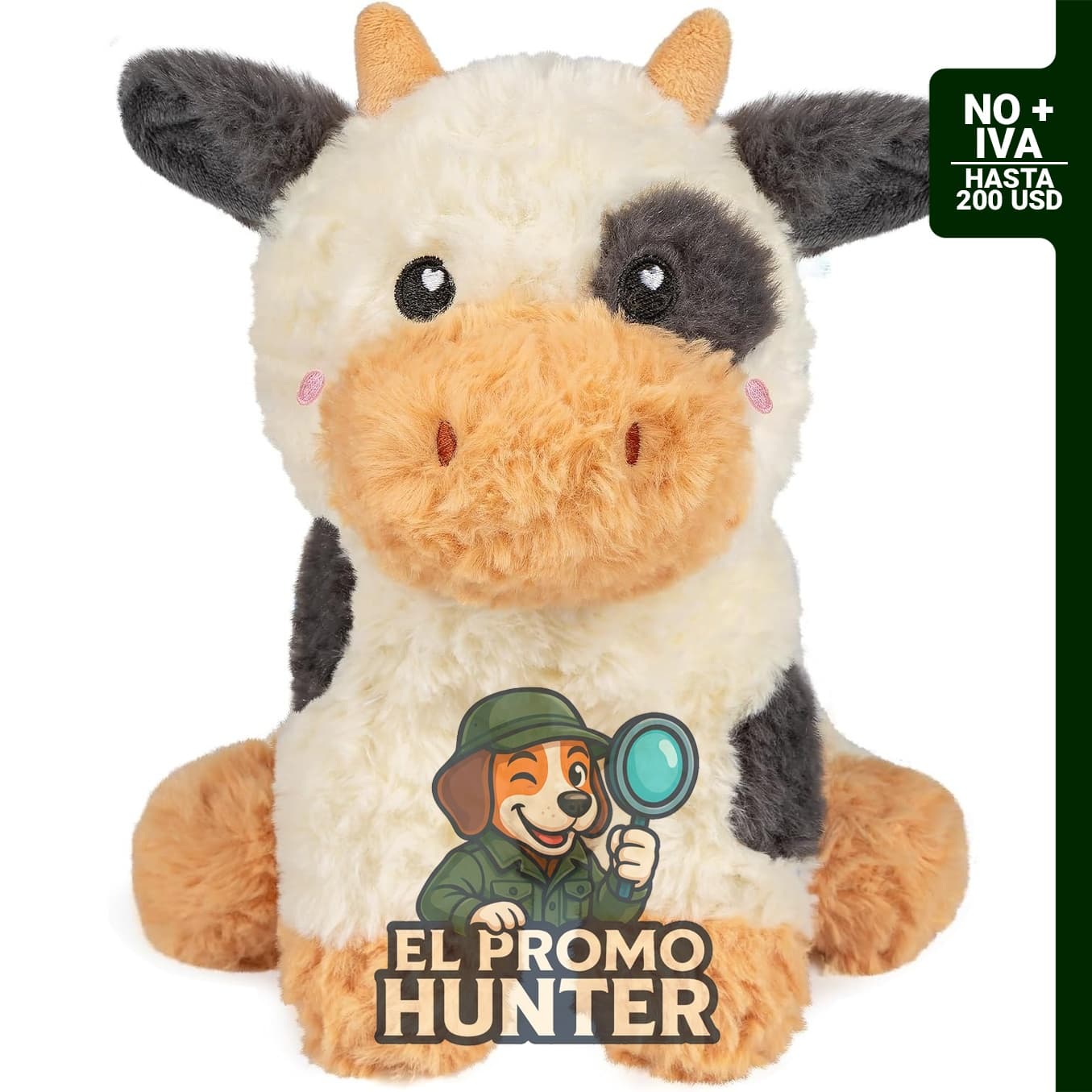 Vaca de Peluche Térmica de 680 g para Microondas