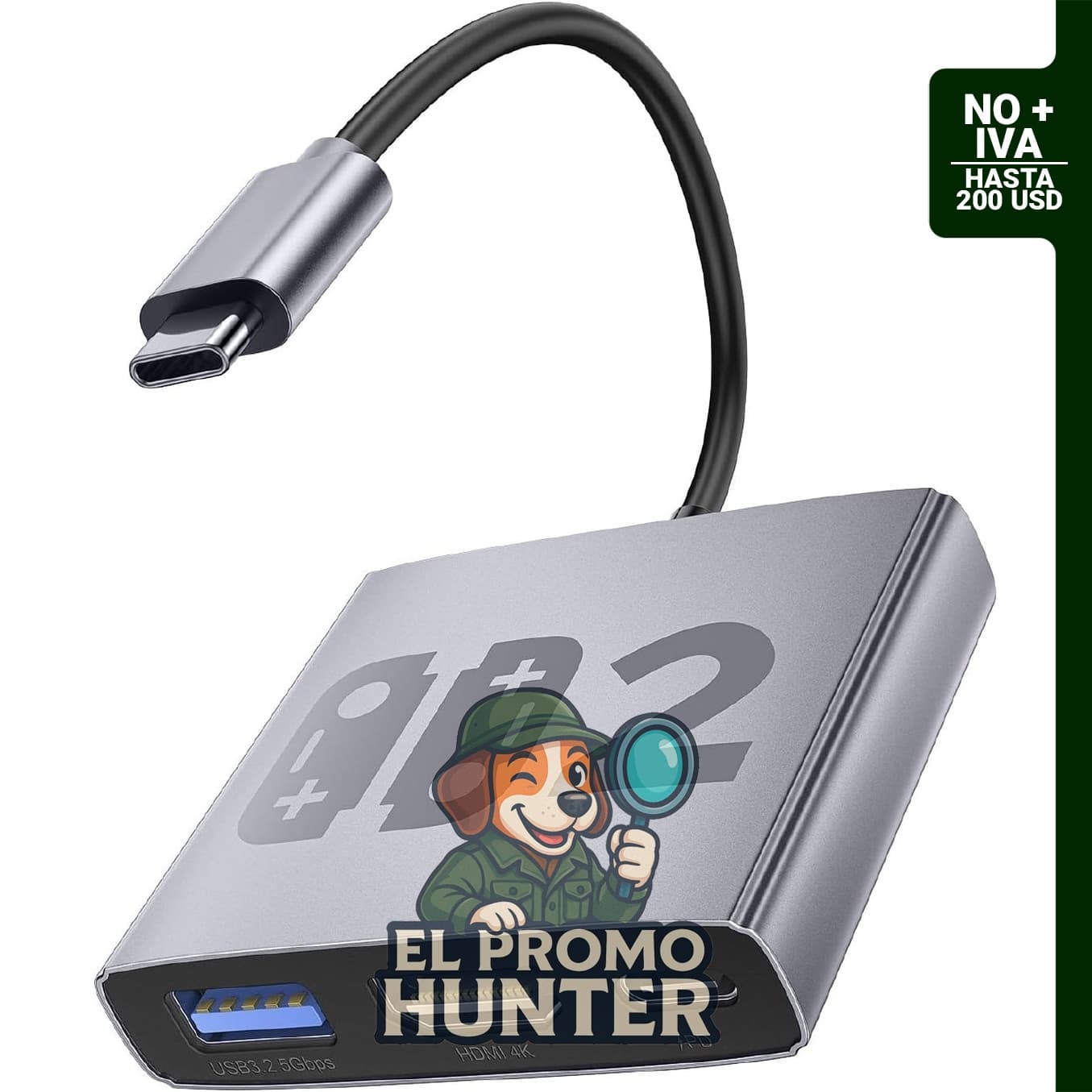Bemkiru Dock de aluminio 3 en 1 para Nintendo Switch 2/1/OLED/ROG Ally/Legion GO, con HDMI 4K@60Hz y USB 3.2.