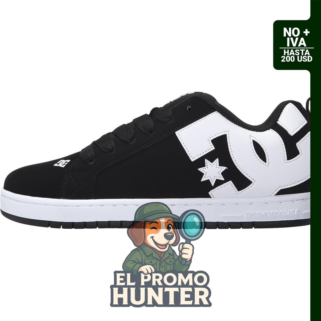 DC Shoes Court Graffik - Tenis de skate para hombre