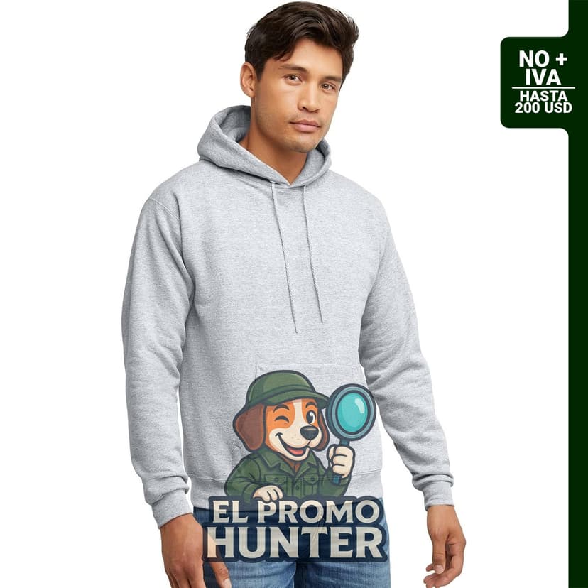 Hanes Sudadera EcoSmart para hombre con capucha y forro polar.