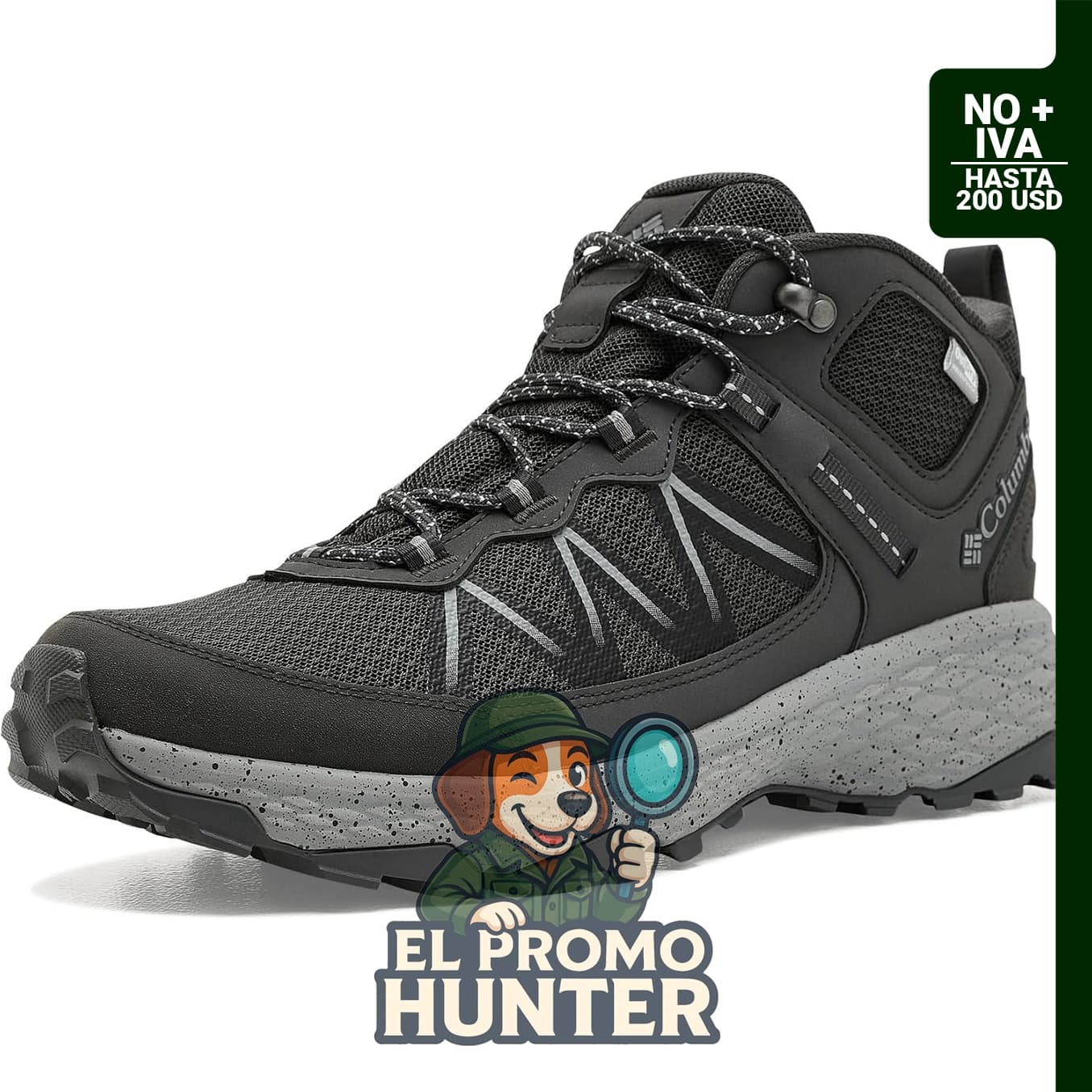 Zapatillas de senderismo Columbia Peakfreak Rush Mid Outdry para hombre.