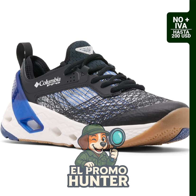 Columbia PFG Whipray para hombre, zapato de pesca con suela antideslizante.