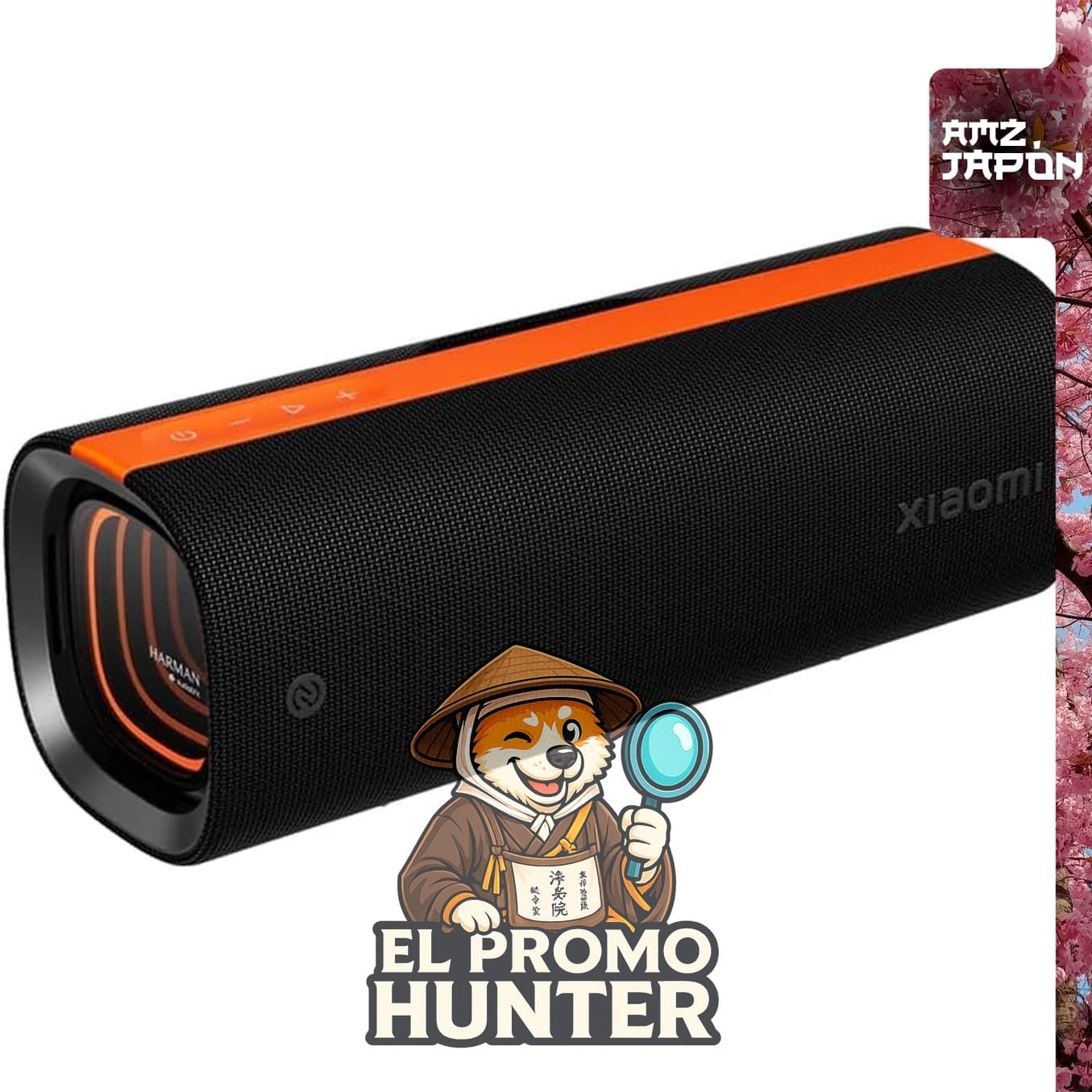 Parlante Bluetooth Xiaomi Sound Party de 50W, resistente al agua y al polvo (IP67), con 26 horas de reproducción.