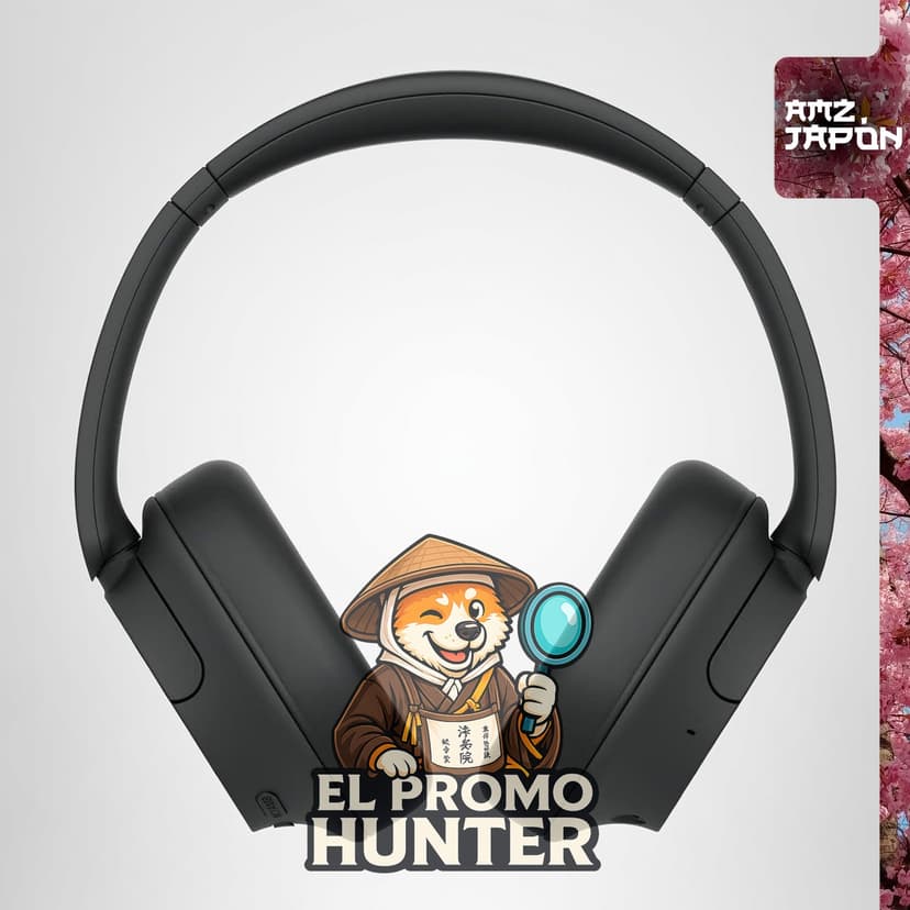 Auriculares Sony WH-CH720N con cancelación de ruido, diseño ligero y micrófono incluido.
