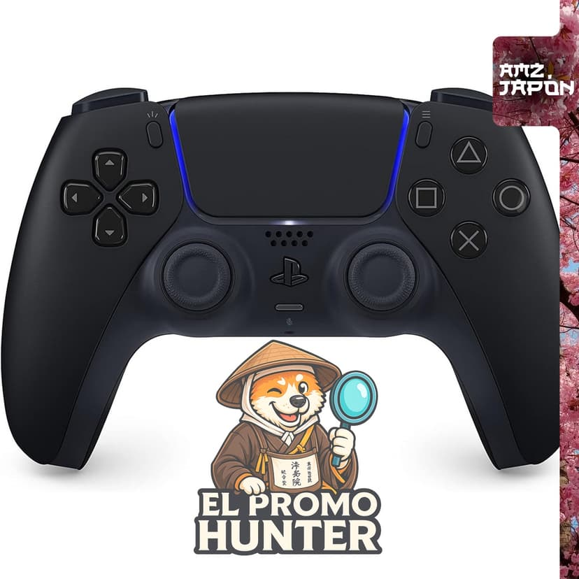 Controlador inalámbrico DualSense Midnight Black (CFI-ZCT2J01) para PlayStation 5.