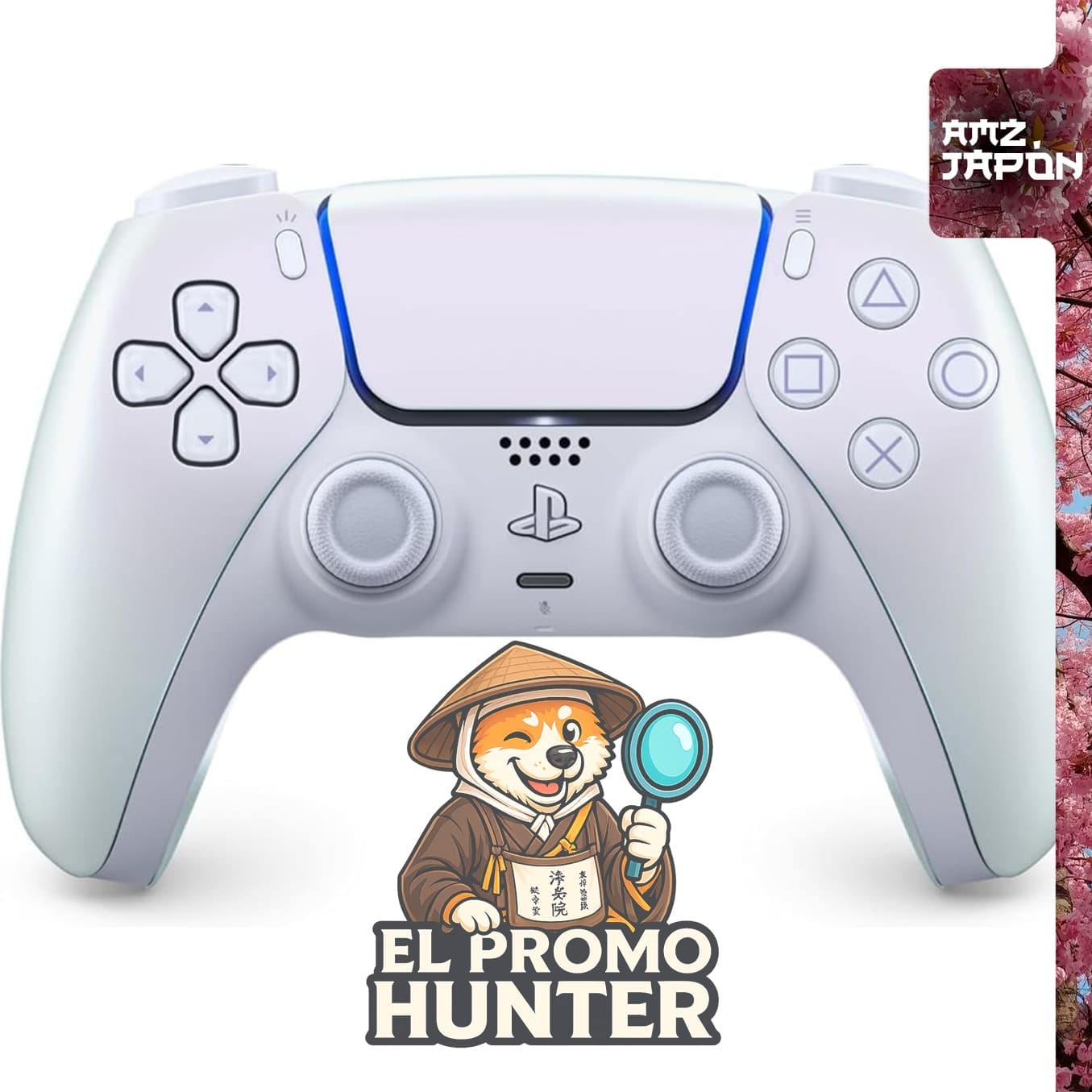 Controlador inalámbrico DualSense Chroma Pearl (CFI-ZCT2J12) para PlayStation 5