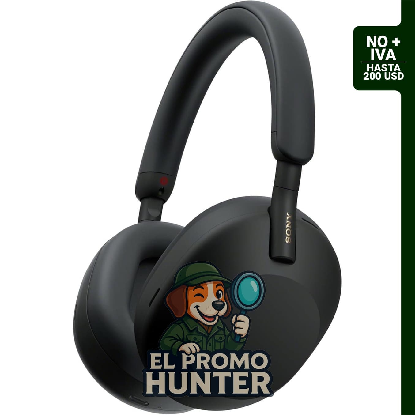 Sony WH-1000XM5 Auriculares inalámbricos con cancelación de ruido, hasta 30 horas de batería.