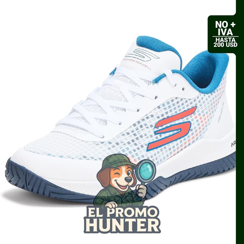 Skechers Men's Viper Court Pro Pickleball Sneaker, calzado diseñado para pickleball.
