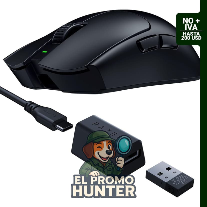 Razer Viper V3 Pro SE, ratón inalámbrico para juegos con batería de 95 horas.