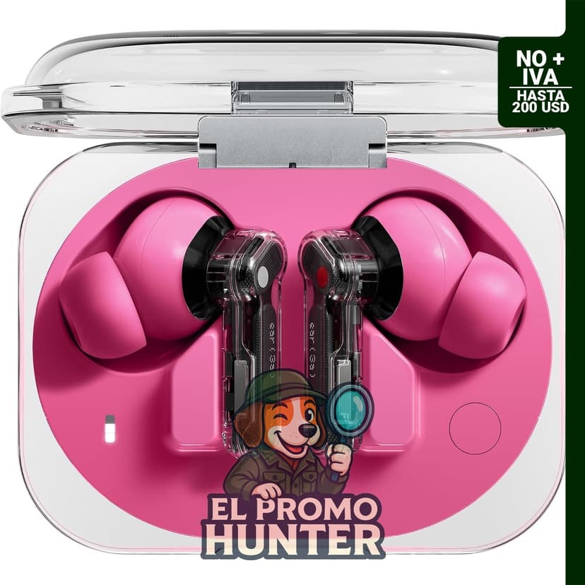 Nothing Ear (3a) - Auriculares con cancelación de ruido, ANC híbrido de 45 dB, Bluetooth 6.0 y audio de alta resolución.