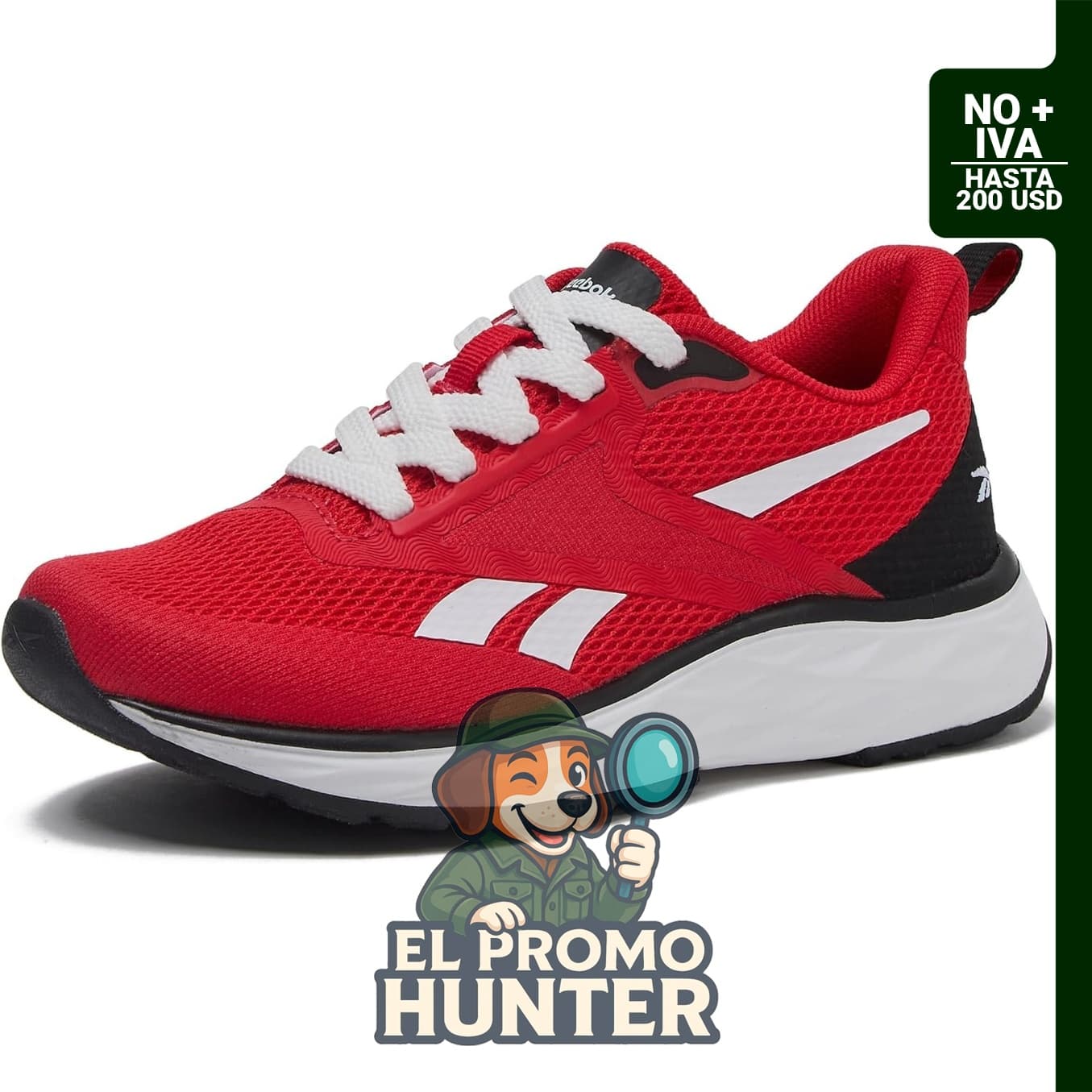 Reebok Zapatos deportivos para niños y niñas, adecuados para uso diario.