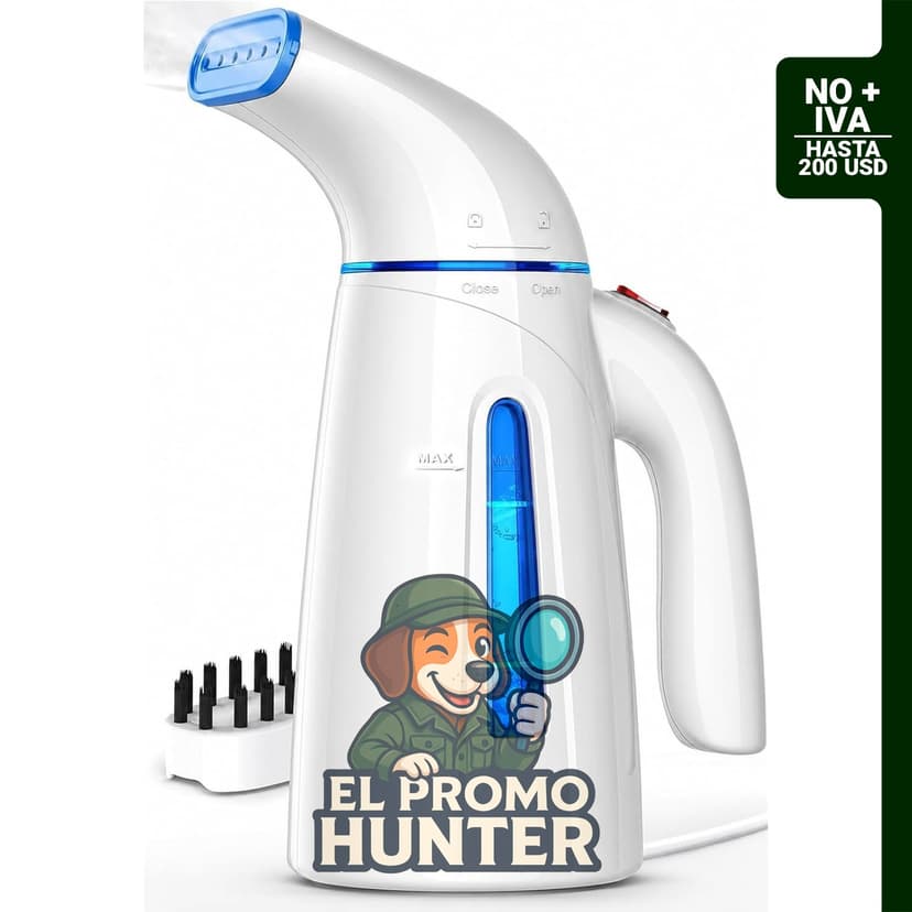 OGHom Vaporizador portátil para ropa, 240 ml, 700W, ideal para viajes.