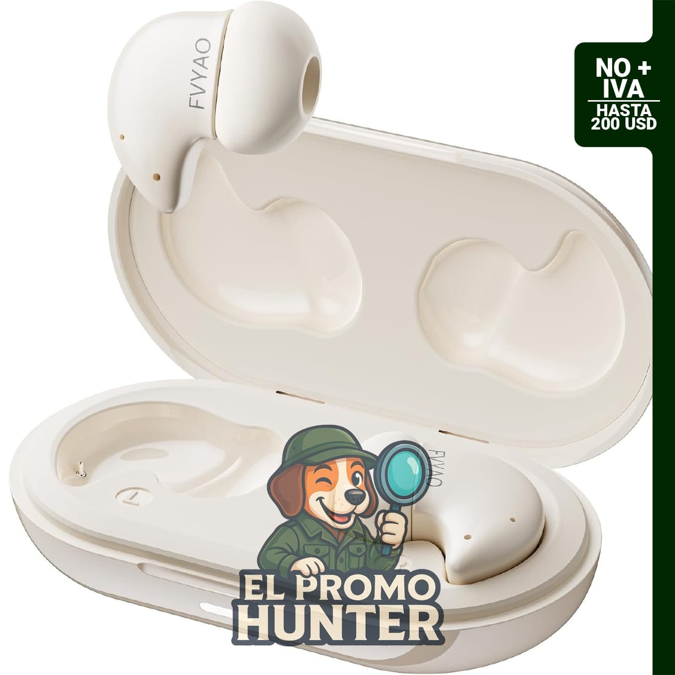 Auriculares Bluetooth inalámbricos 5.4 para dormir de lado, con tiempo de reproducción de 42 horas.
