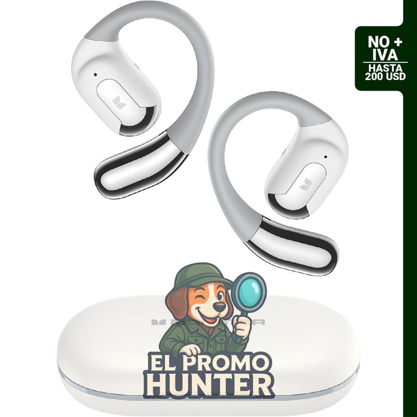 Monster AC317 Open Ear Headphones, audífonos inalámbricos con sonido estéreo y tecnología Bluetooth 5.4.