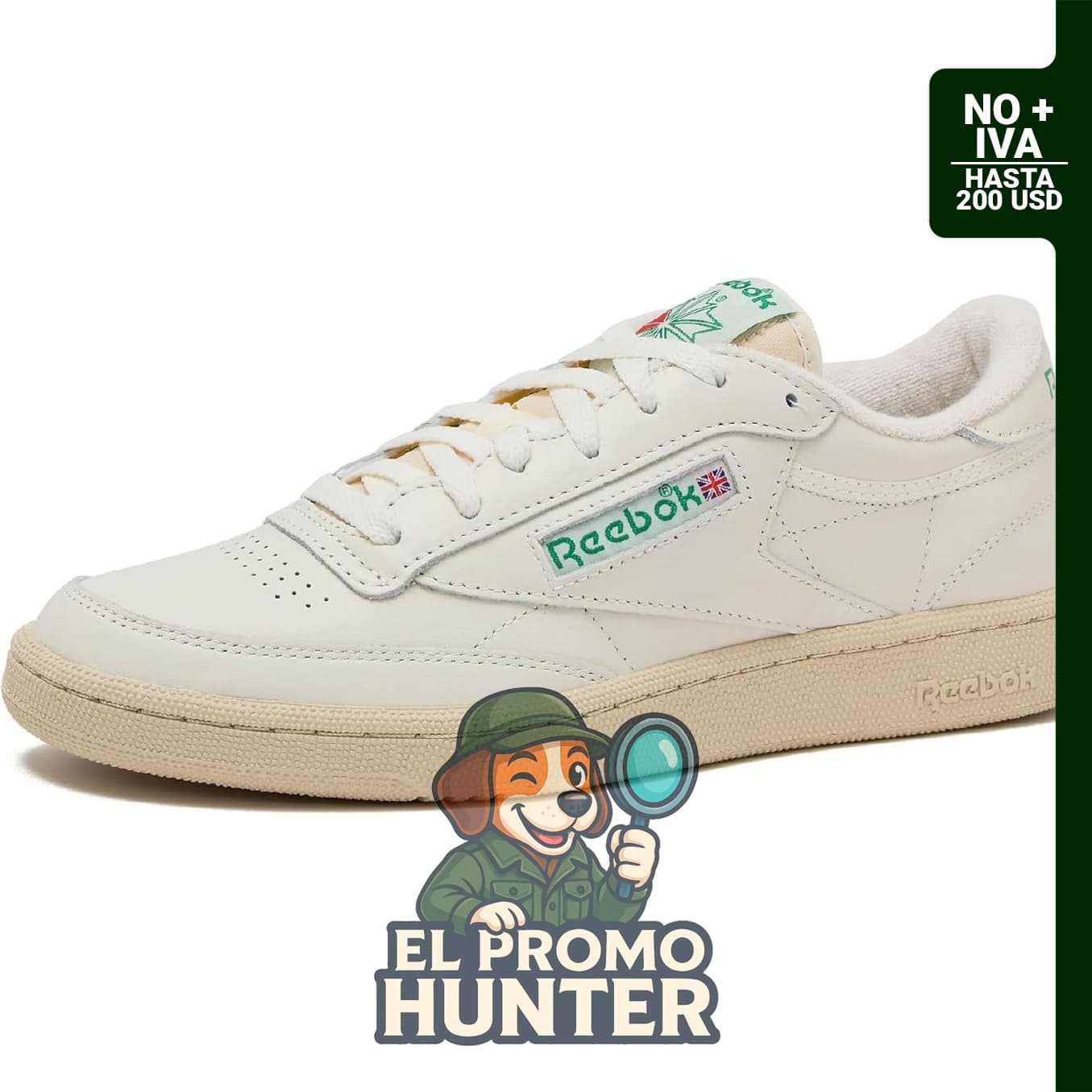 Reebok Zapatillas de tenis vintage Club C 85 para hombre