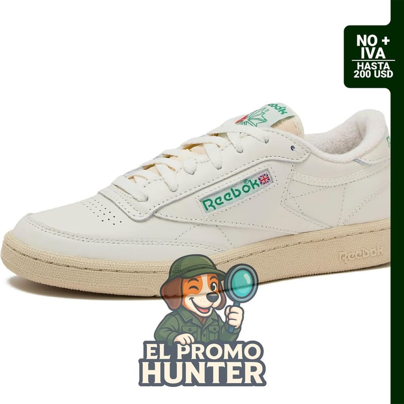 Reebok Zapatillas de tenis vintage Club C 85 para hombre