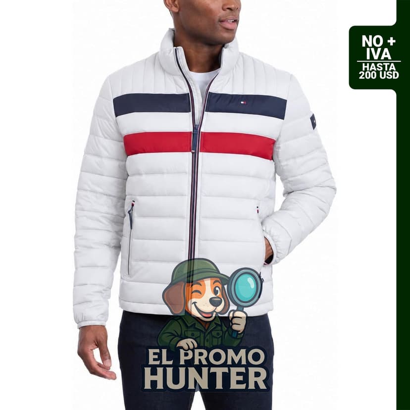 Chaqueta inflada ligera y plegable Ultra Loft de Tommy Hilfiger para hombre, disponible en tallas estándar y grandes.