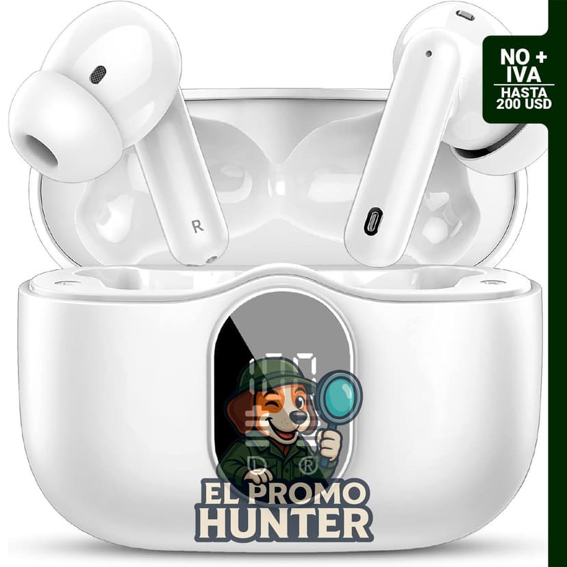 Auriculares inalámbricos Bluetooth 5.4, estéreo, para llamadas.