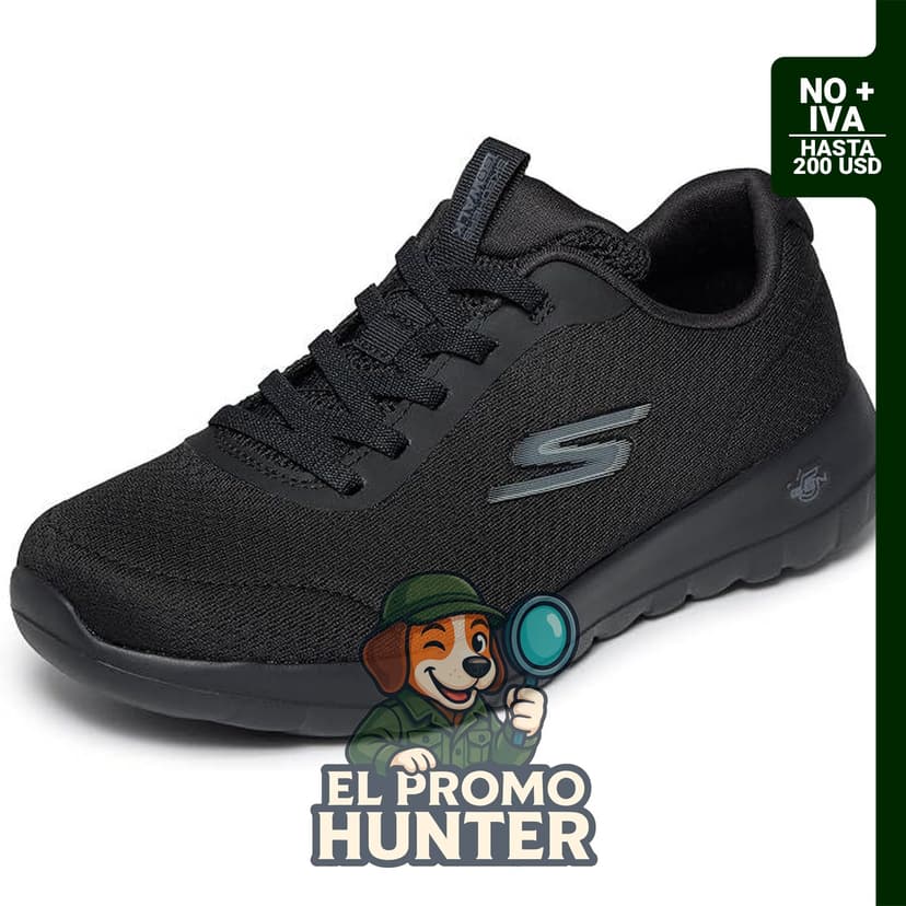 Skechers Go Walk Joy Ecstatic - Zapatillas de deporte para mujer con plantilla Goga Mat y entresuela acolchada 5GEN.