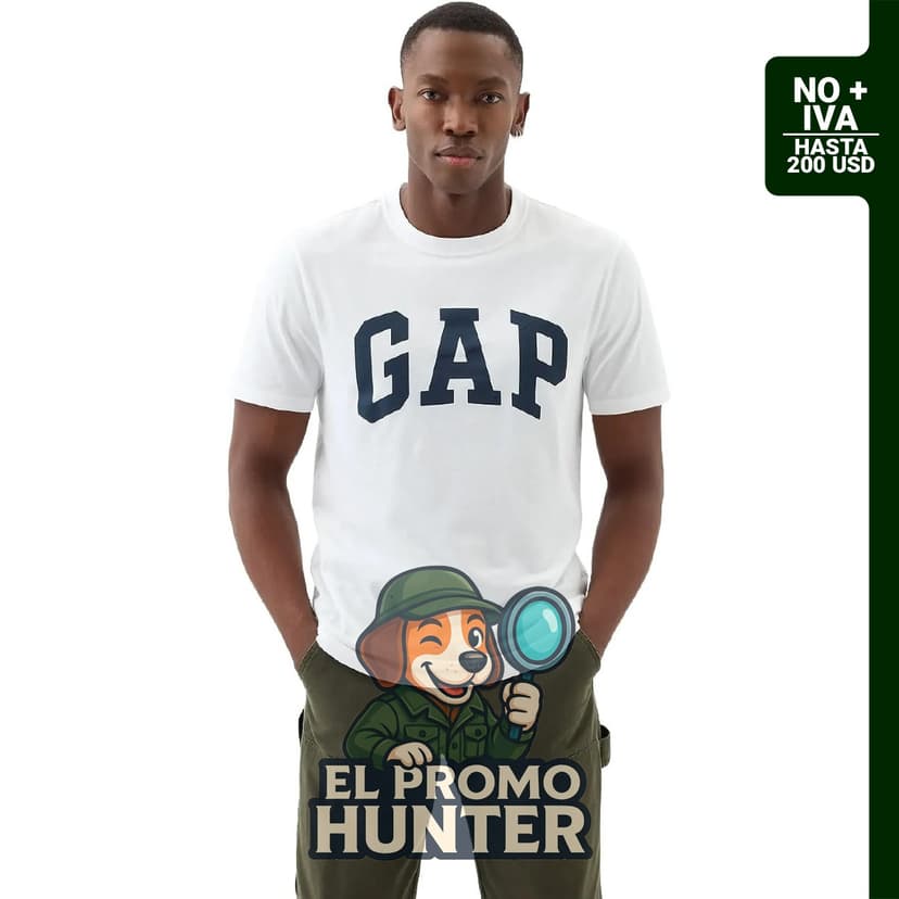 Camiseta Gap para hombre con logotipo suave.
